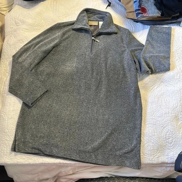 Liz Claiborne zip neck pullover - Picture 1 of 4